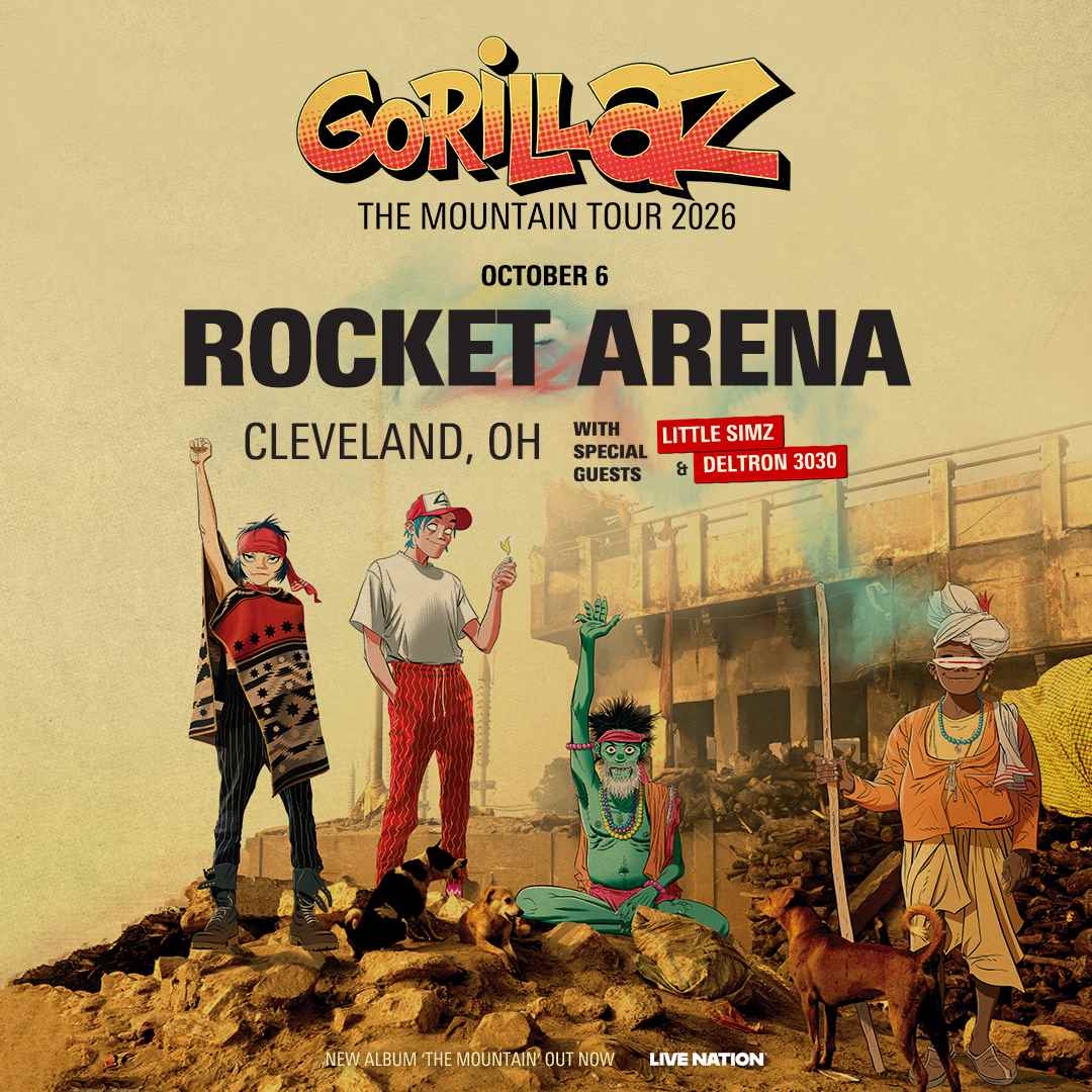 Gorillaz - The Mountain Tour with Little Simz & Deltron 3030