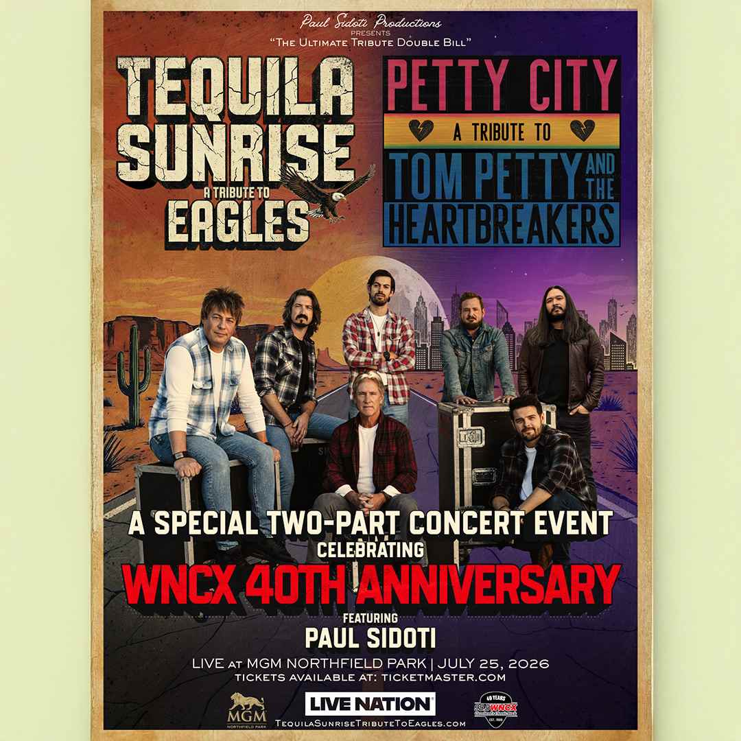 WNCX 40th Anniversary ft. Paul Sidoti with Petty City & Tequila