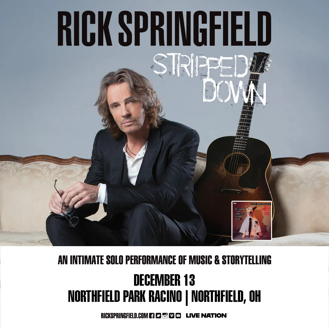 event-submission:Rick Springfield "STRIPPED DOWN"