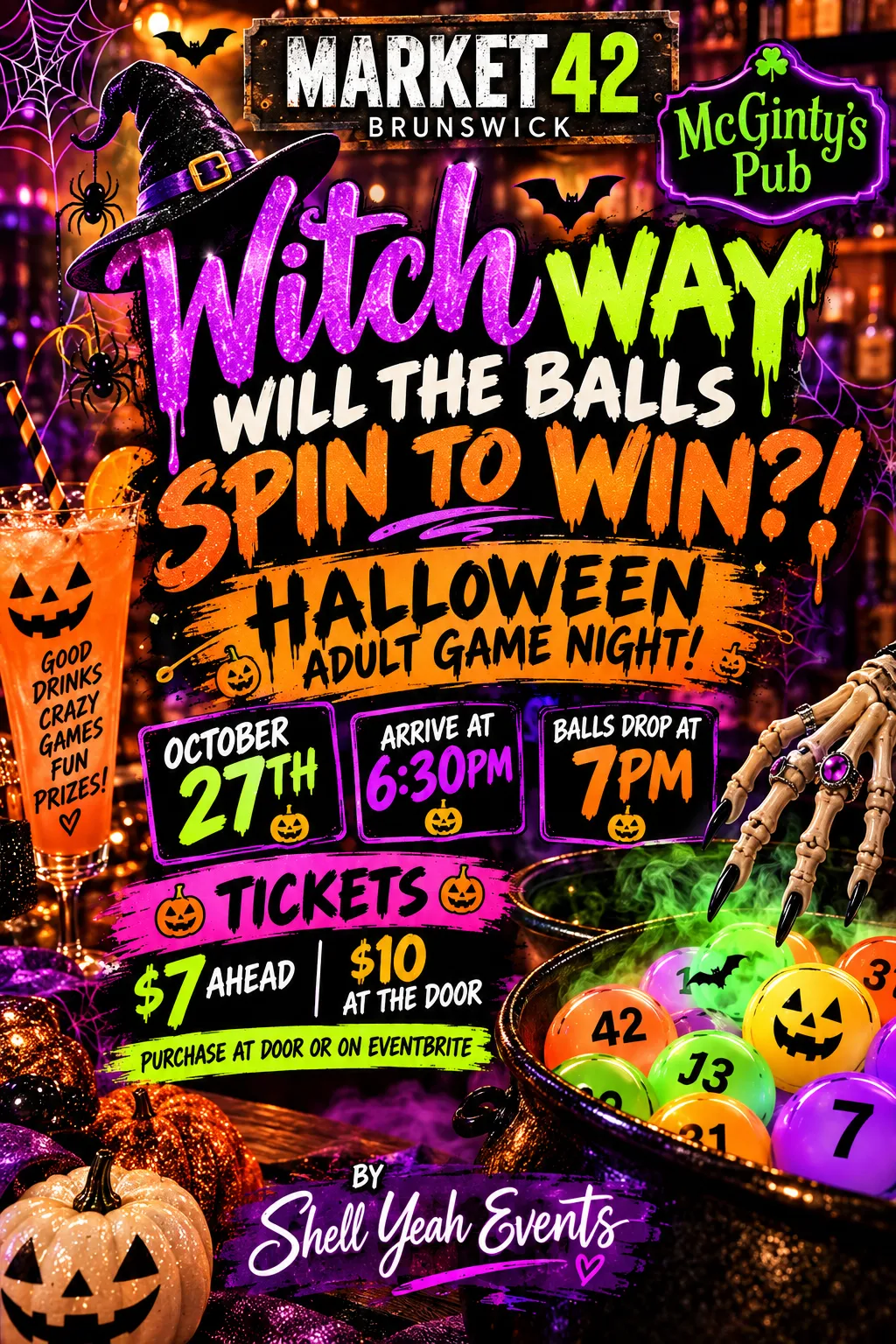 event-submission:Halloween Adult Game Night