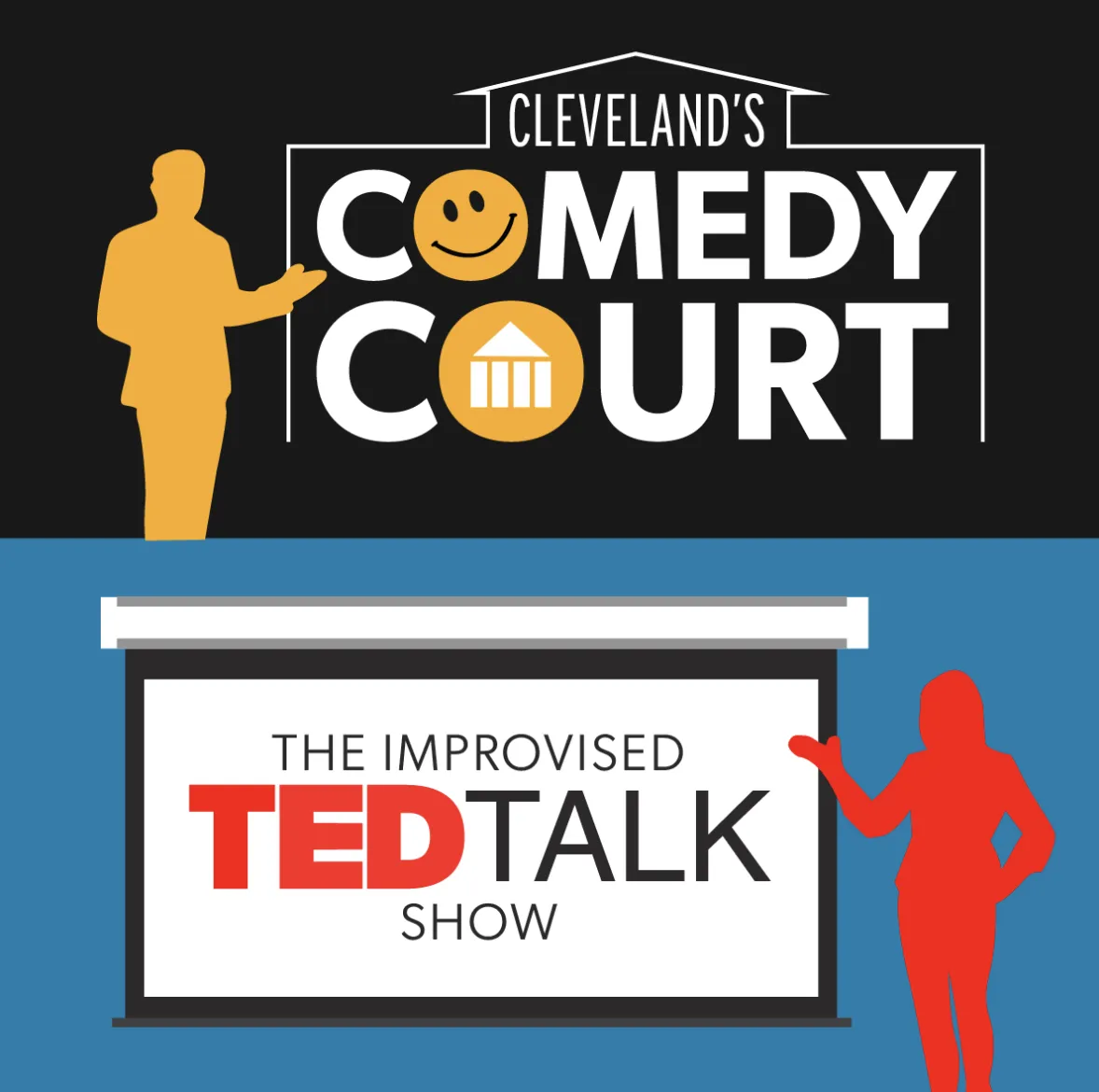 event-submission:Comedy Court + The Improvised TED Talk Show