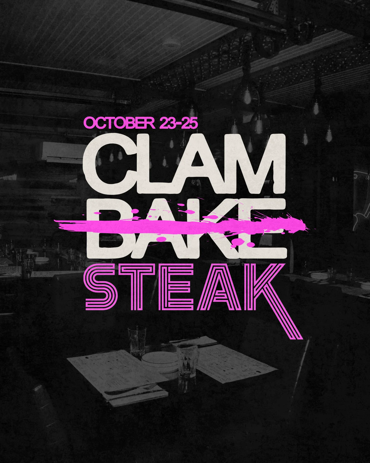 event-submission:Clam Bake @ Steak